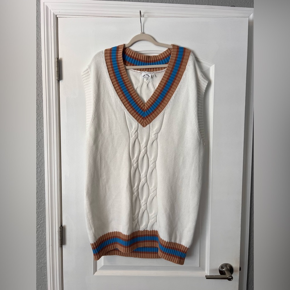 The Upside Striped Sweater Vest